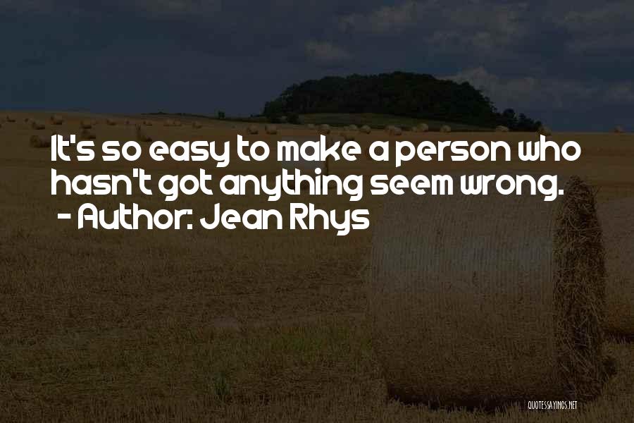 Frank Mib Quotes By Jean Rhys