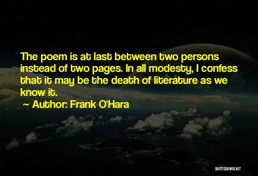 Frank O'Hara Quotes 1022747