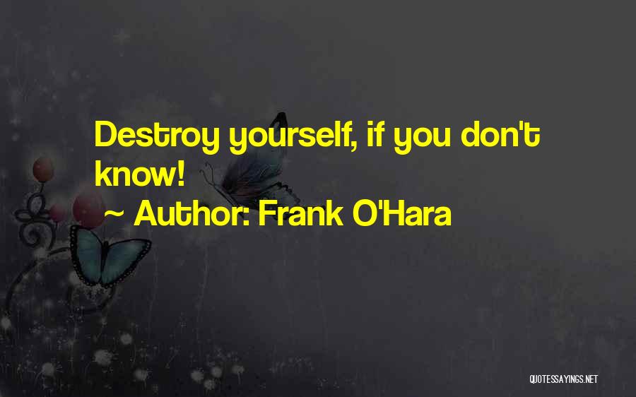 Frank O'Hara Quotes 1136011