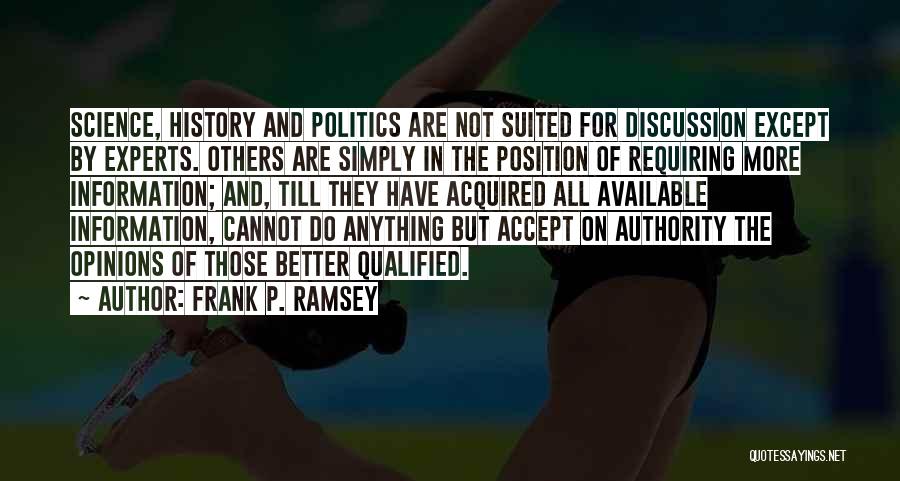 Frank P. Ramsey Quotes 2231408