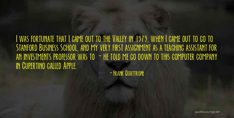 Frank Quattrone Quotes 1220007