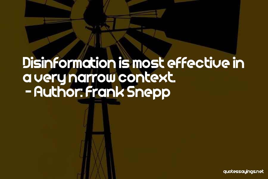 Frank Snepp Quotes 428344