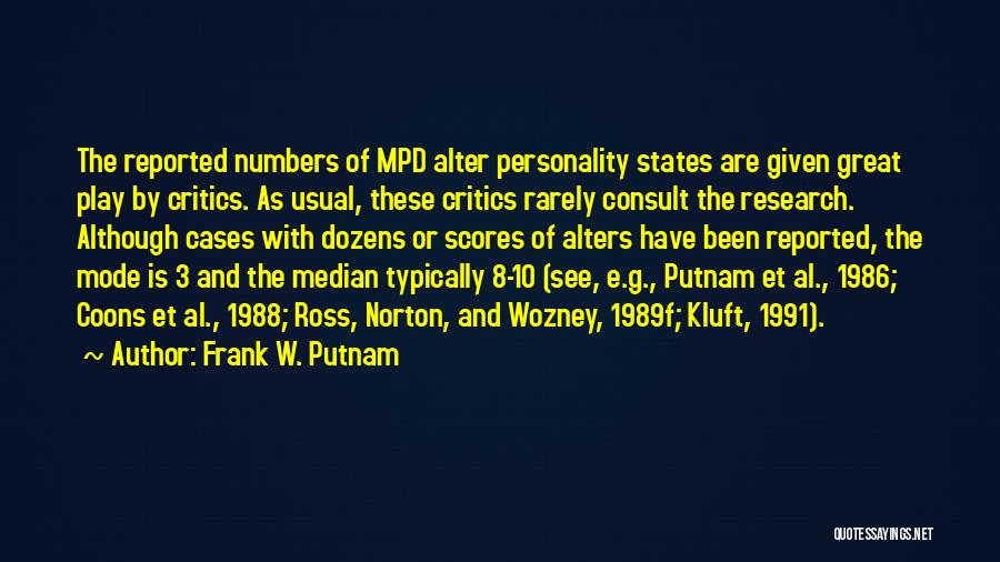 Frank W. Putnam Quotes 1080340