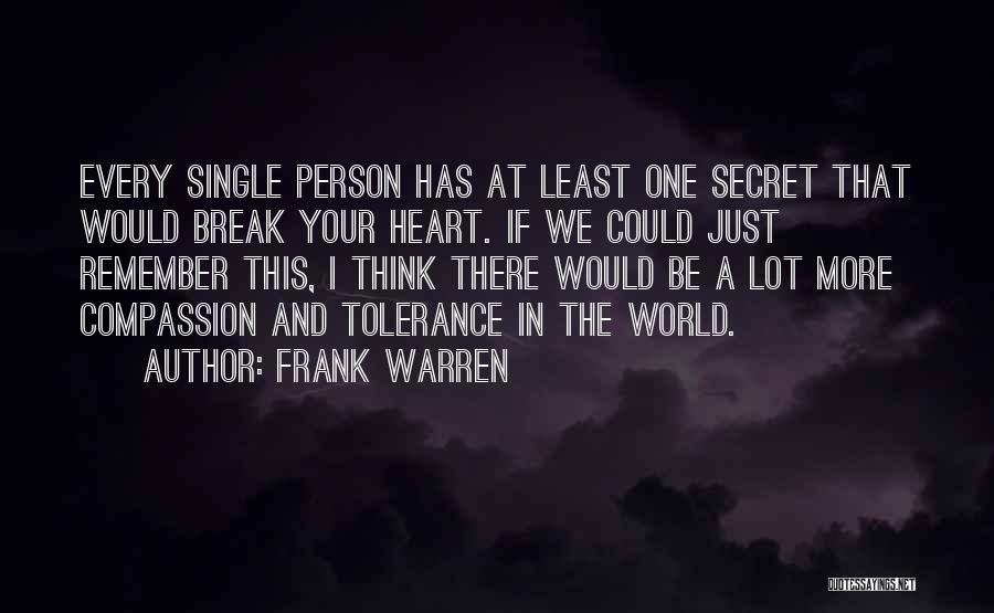 Frank Warren Quotes 113795