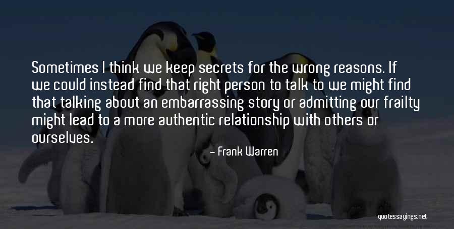 Frank Warren Quotes 1140613 Frank Warren Quotes 1140613