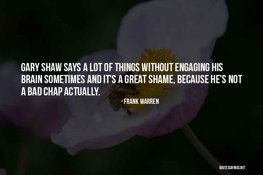 Frank Warren Quotes 888891 Frank Warren Quotes 888891