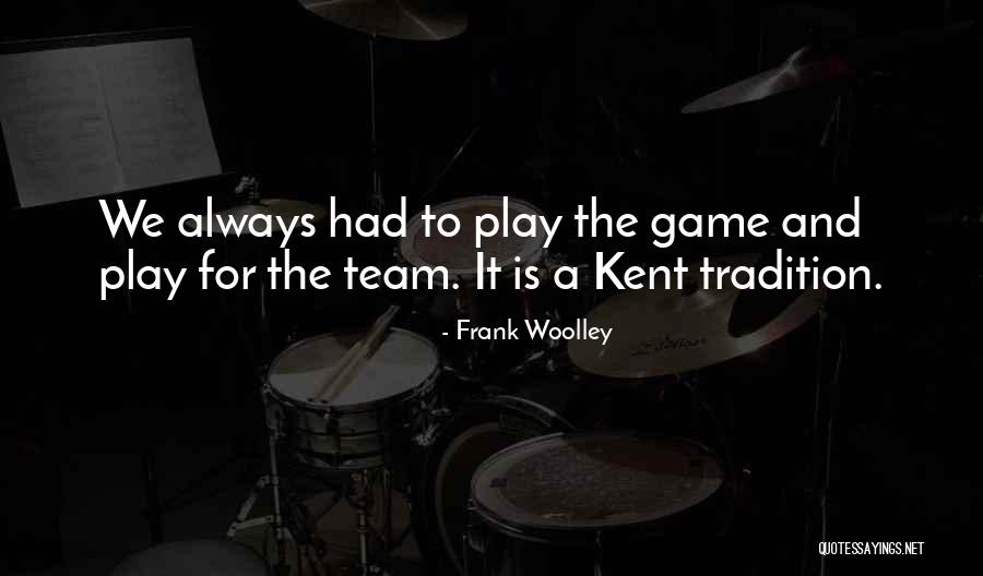 Frank Woolley Quotes 2263823