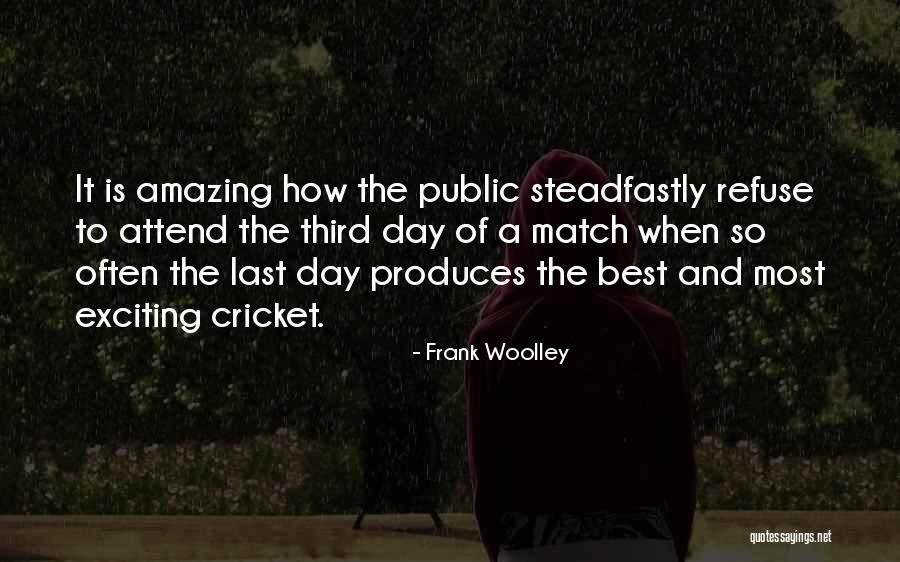 Frank Woolley Quotes 691291