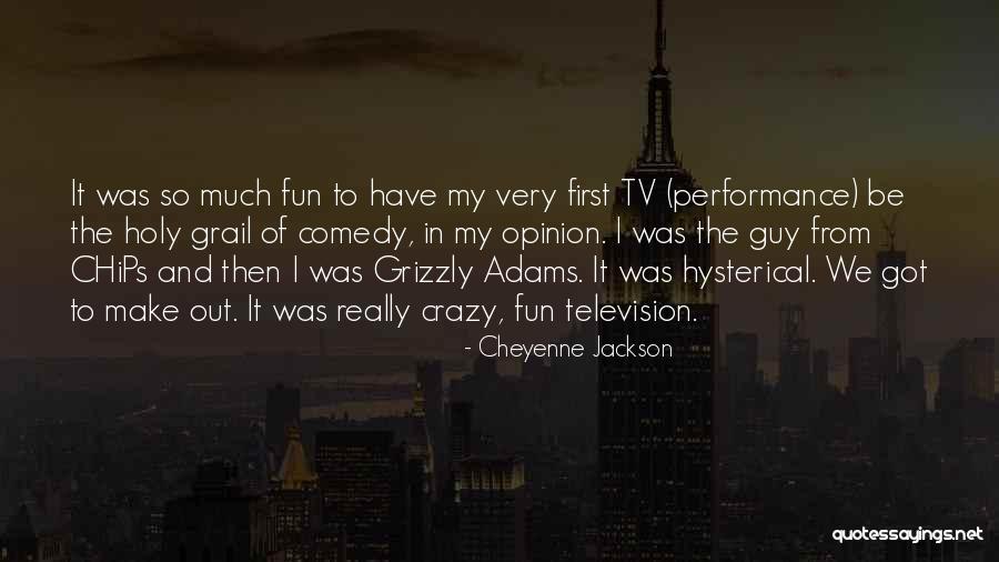 Frankenberger Poker Quotes By Cheyenne Jackson Frankenberger Poker Quotes By Cheyenne Jackson