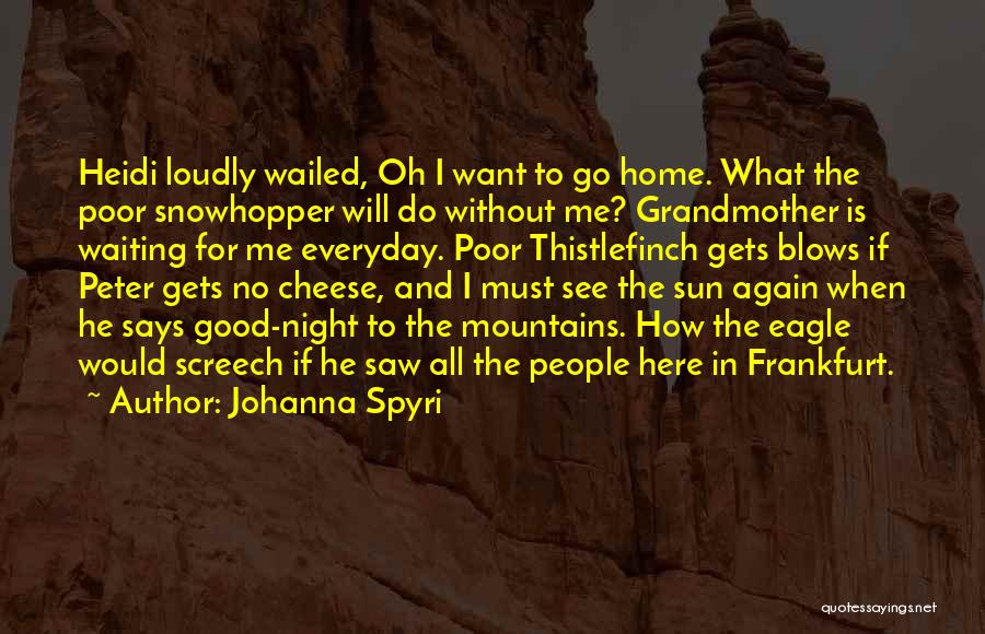 Frankfurt Quotes By Johanna Spyri