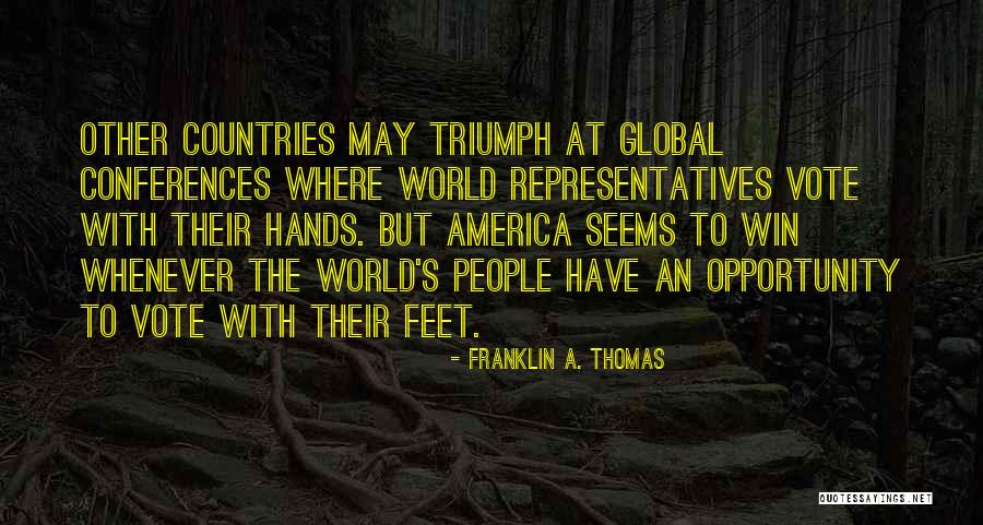 Franklin A. Thomas Quotes 1954354