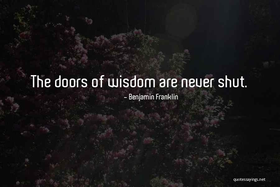 Franklin Benjamin Quotes By Benjamin Franklin