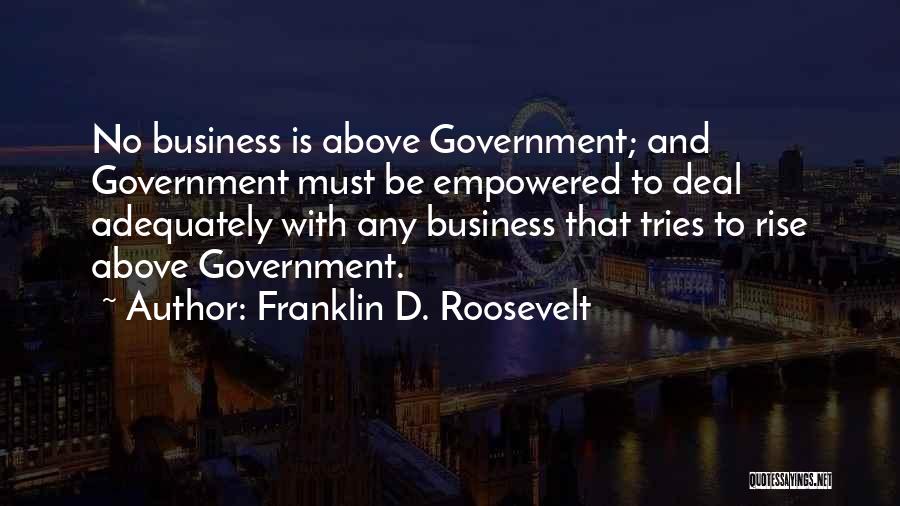 Franklin D. Roosevelt Quotes 1014757