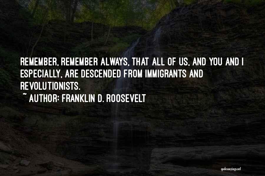 Franklin D. Roosevelt Quotes 1484319