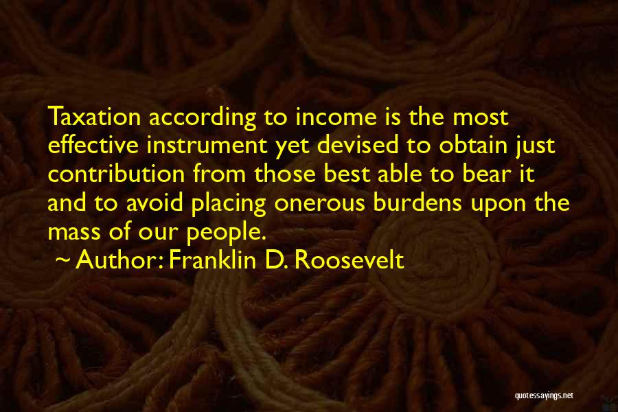 Franklin D. Roosevelt Quotes 695536