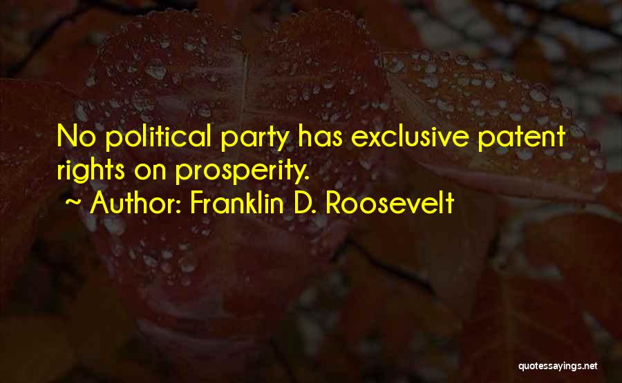 Franklin D. Roosevelt Quotes 847638