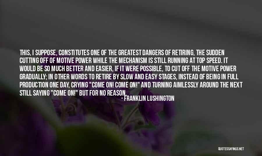 Franklin Lushington Quotes 765283 Franklin Lushington Quotes 765283
