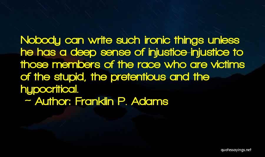 Franklin P. Adams Quotes 1979166