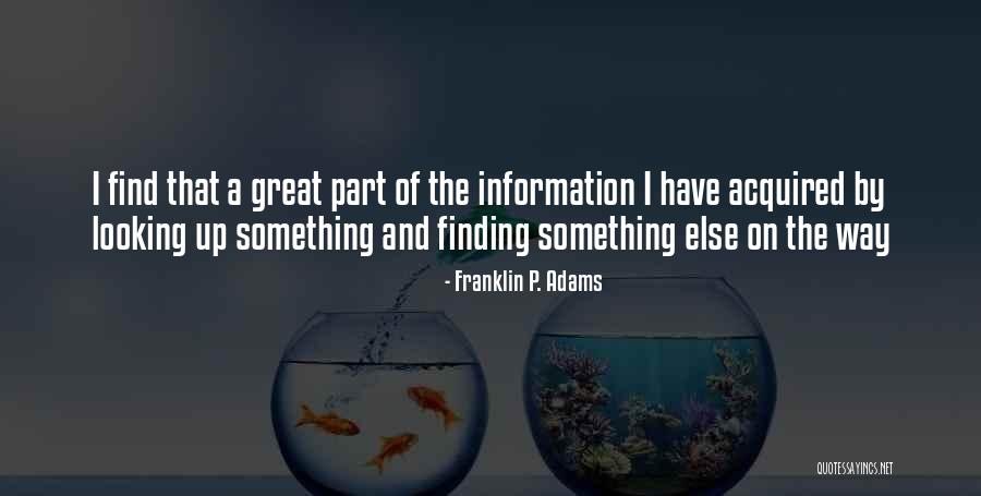 Franklin P. Adams Quotes 368055 Franklin P. Adams Quotes 368055