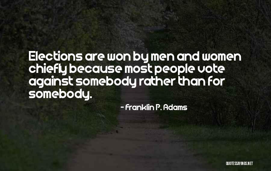 Franklin P. Adams Quotes 92895