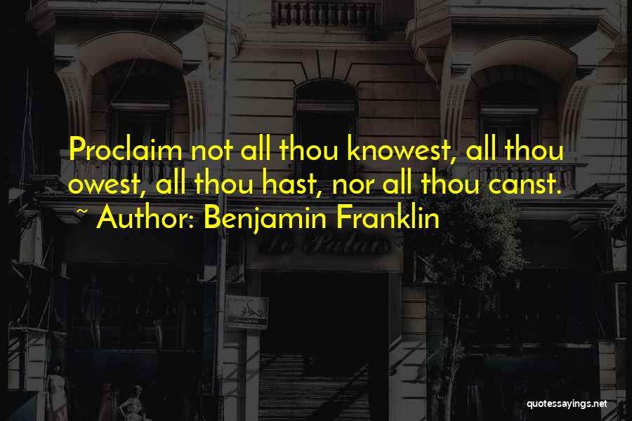 Franklin Poor Richard's Almanack Quotes By Benjamin Franklin