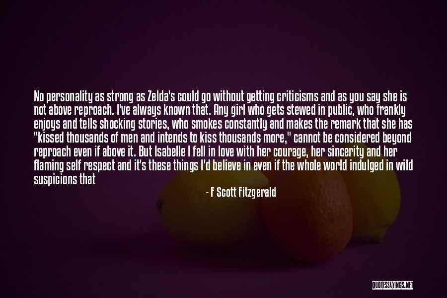 Frankly Love Quotes By F Scott Fitzgerald