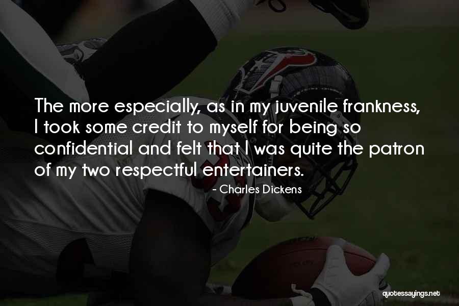 Frankness Quotes By Charles Dickens Frankness Quotes By Charles Dickens