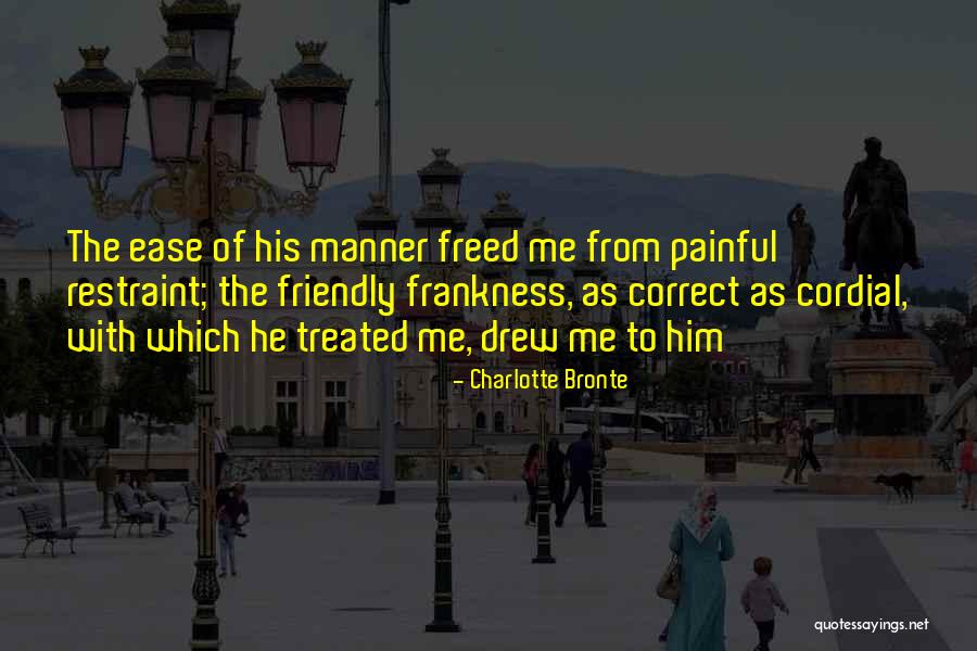 Frankness Quotes By Charlotte Bronte Frankness Quotes By Charlotte Bronte