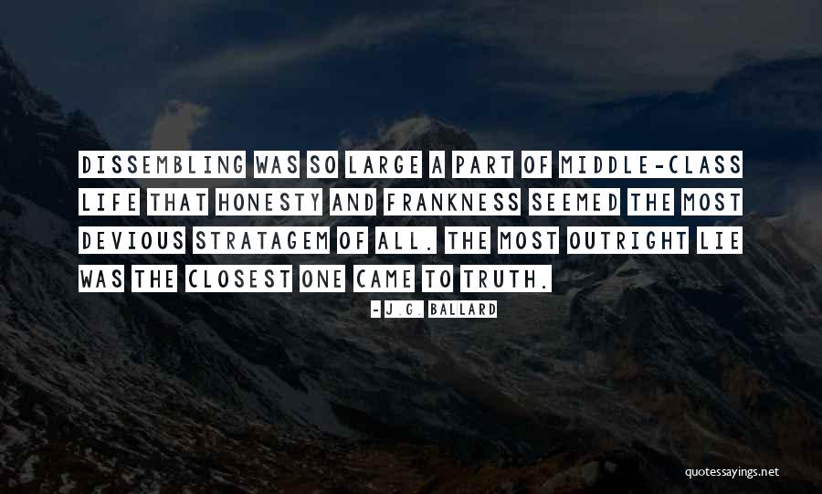Frankness Quotes By J.G. Ballard Frankness Quotes By J.G. Ballard