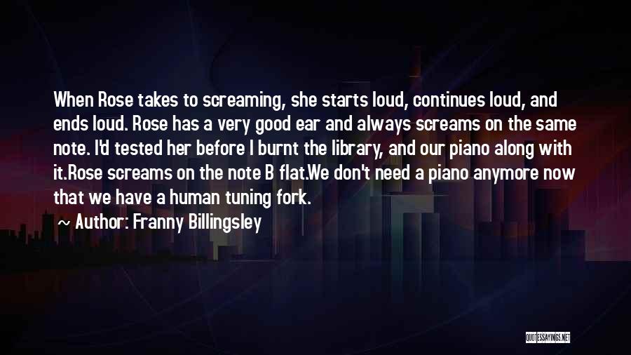 Franny Quotes By Franny Billingsley