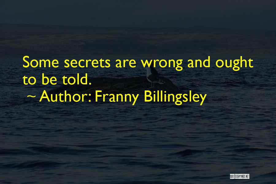 Franny Quotes By Franny Billingsley