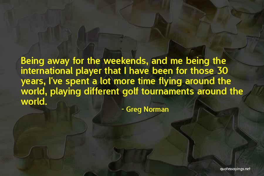 Franque Thompson Quotes By Greg Norman Franque Thompson Quotes By Greg Norman