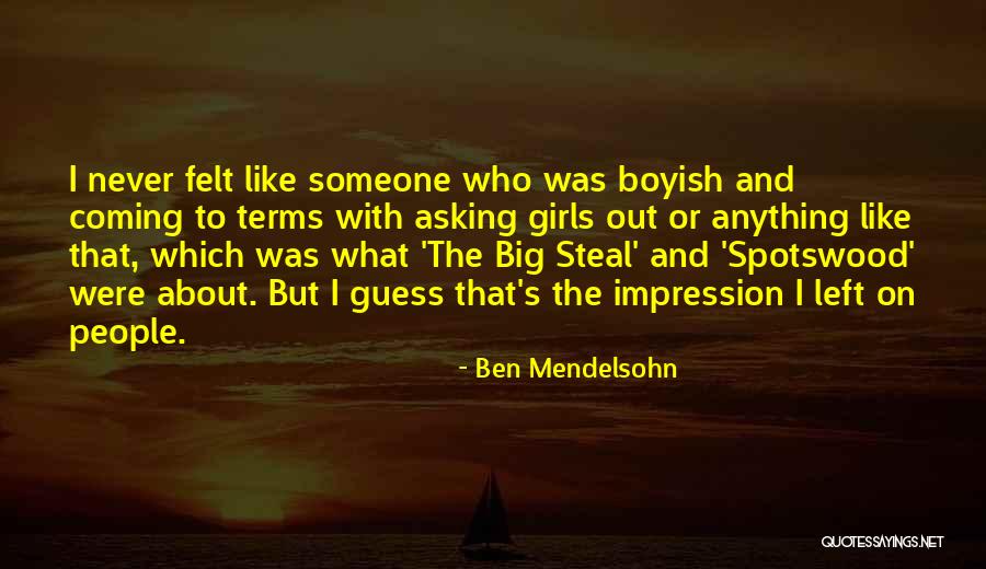 Franquesa Quotes By Ben Mendelsohn Franquesa Quotes By Ben Mendelsohn