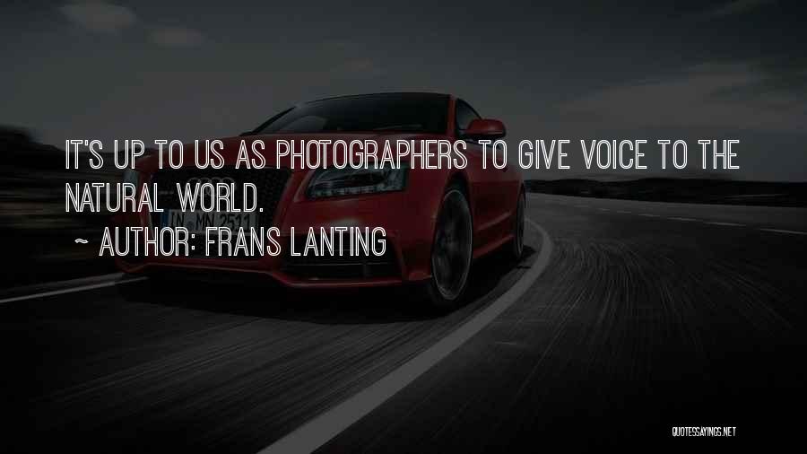 Frans Lanting Quotes 2075988