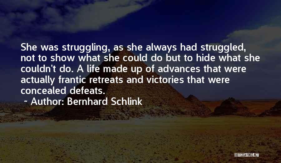 Frantic Quotes By Bernhard Schlink