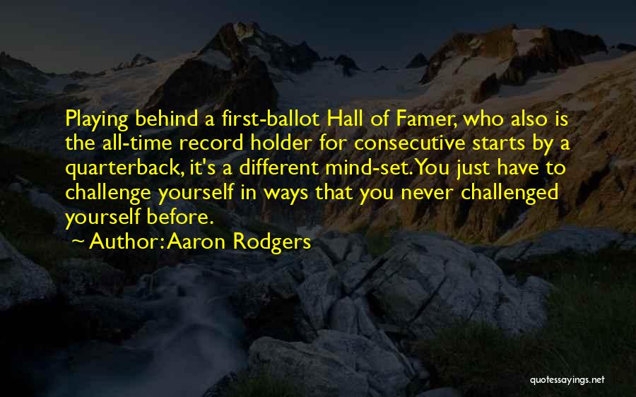 Frantones Quotes By Aaron Rodgers