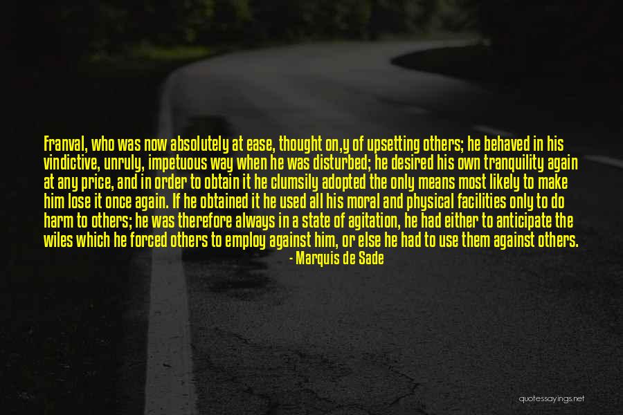 Franval Inc Quotes By Marquis De Sade Franval Inc Quotes By Marquis De Sade