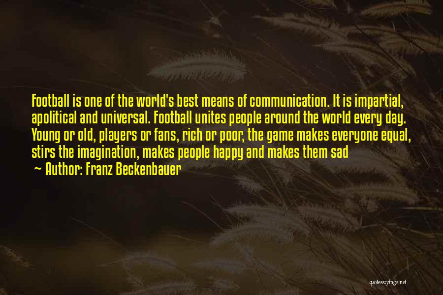 Franz Beckenbauer Quotes 1450981