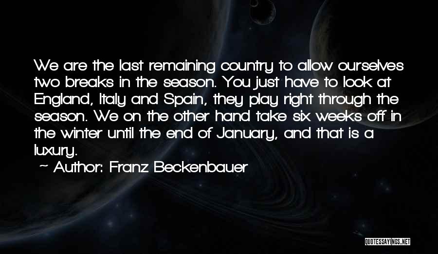 Franz Beckenbauer Quotes 2143836