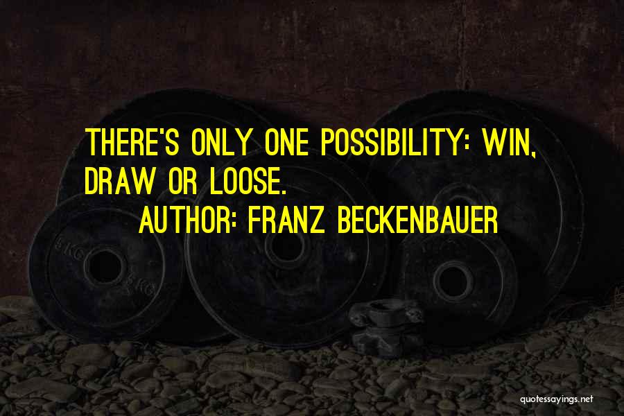 Franz Beckenbauer Quotes 2248301