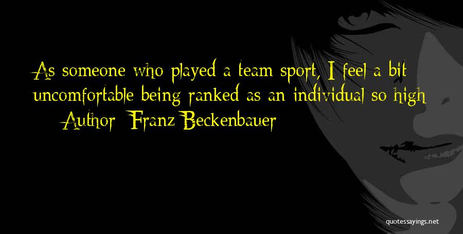 Franz Beckenbauer Quotes 294015