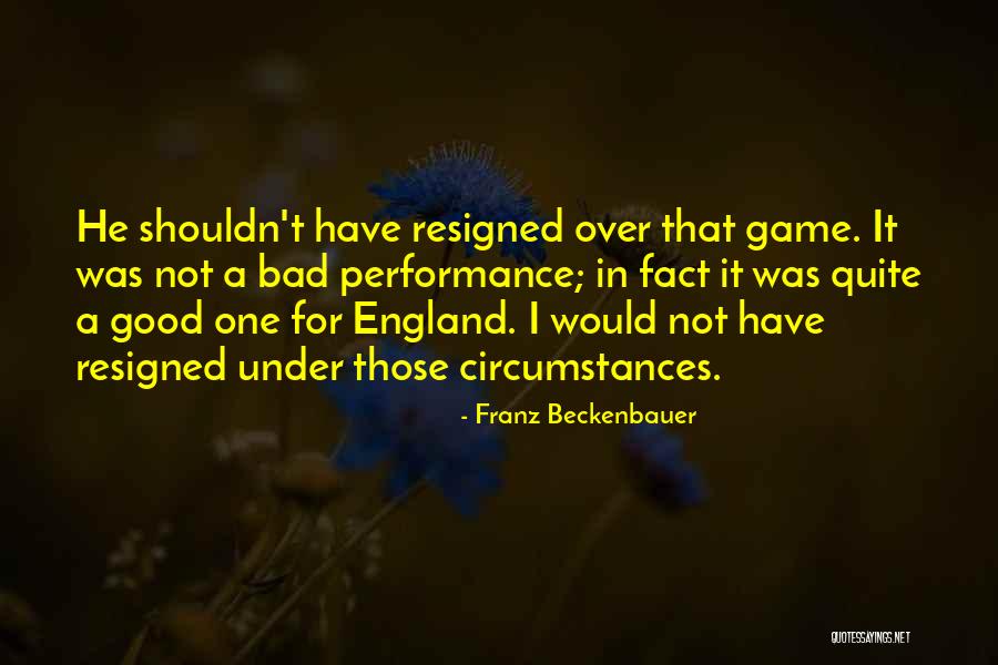 Franz Beckenbauer Quotes 393147