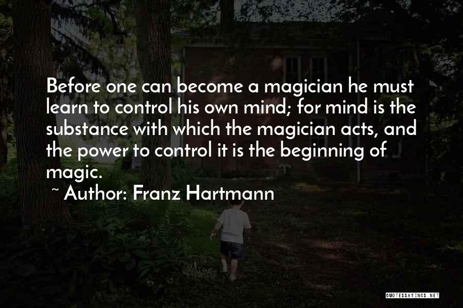Franz Hartmann Quotes 670902