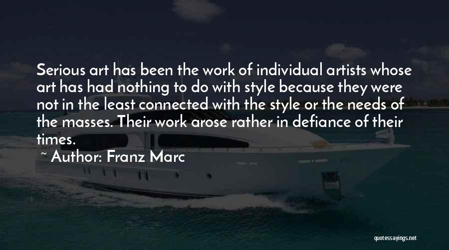 Franz Marc Quotes 641026