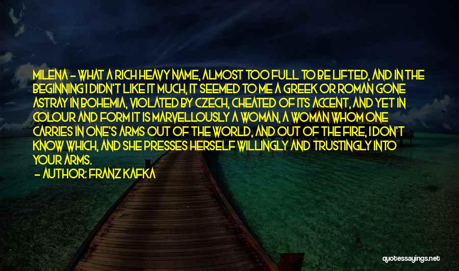 Franz Quotes By Franz Kafka