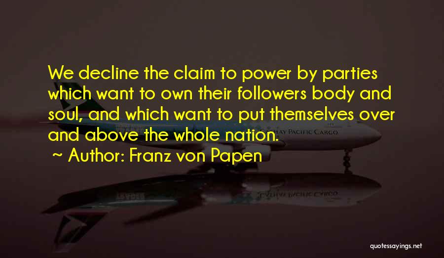 Franz Von Papen Quotes 616092