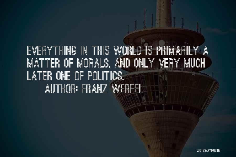 Franz Werfel Quotes 945859