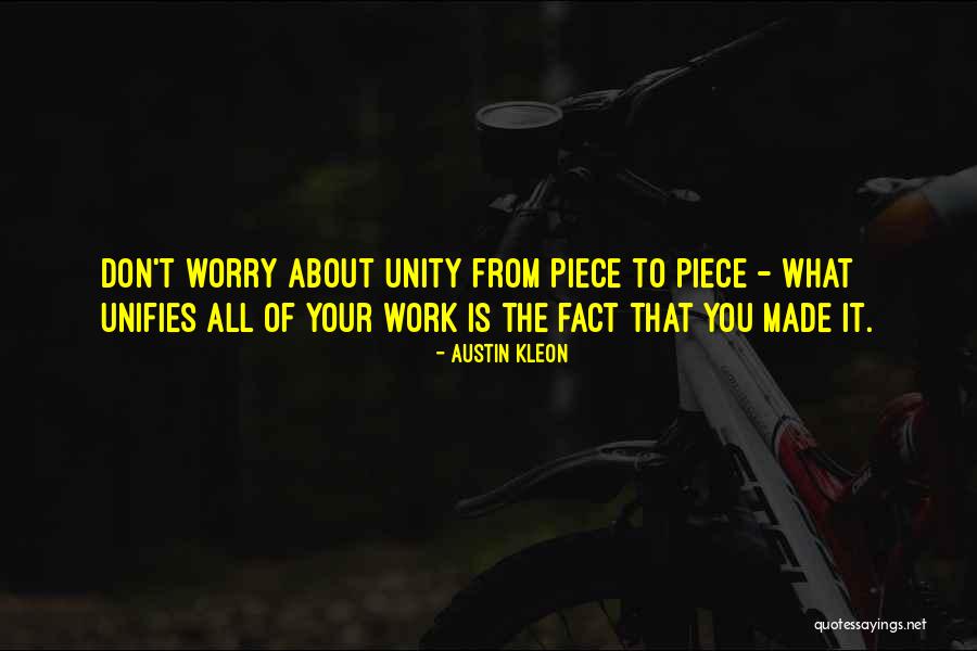Fratricidal Warfare Quotes By Austin Kleon Fratricidal Warfare Quotes By Austin Kleon