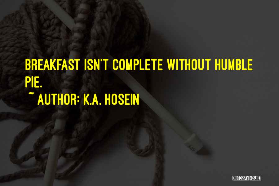 Fraya Knee Quotes By K.A. Hosein