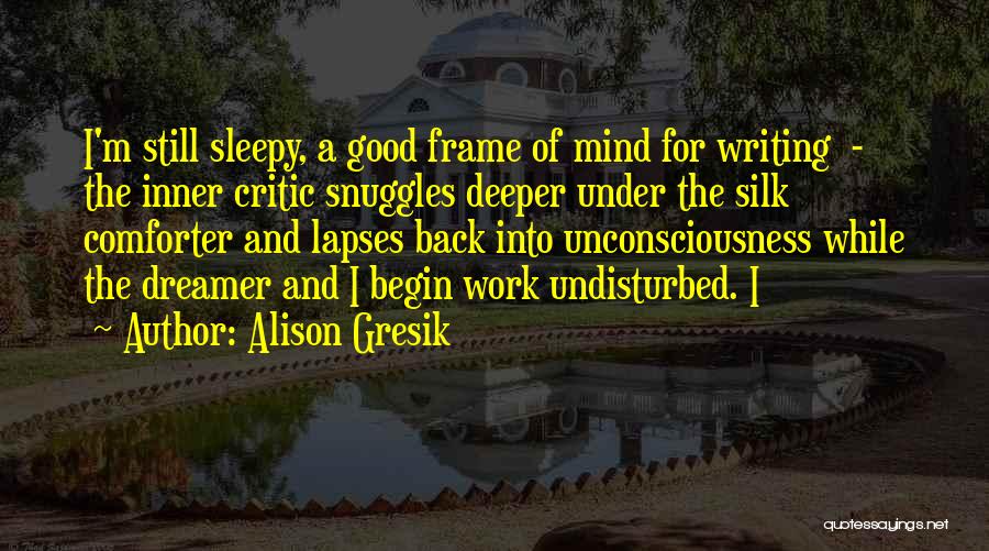 Freakish Life Quotes By Alison Gresik